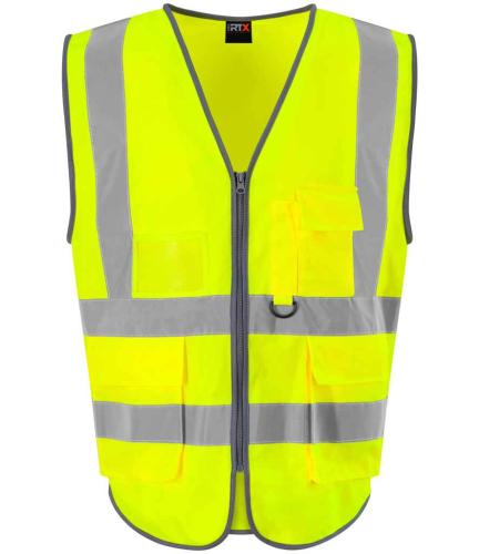 Pro RTX High Visibility Executive Waistcoat - YEL - L